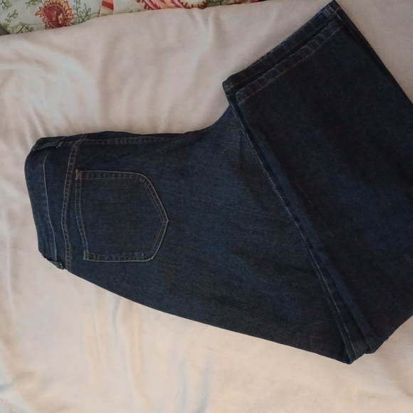 Chico's Platinum jeans. Chico's size 2 which is a 12 - Picture 2 of 8